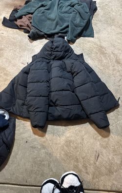 Black Hollister Coat Mens XL (Used)