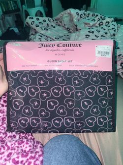 Queen Sheet Set- Juicy Couture *Other Juicy bedding Accessories available on my page*