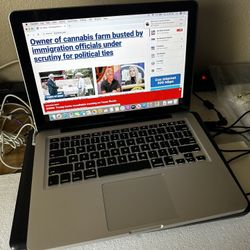 Laptop MacBook Pro 13, 2011 i5, 8gbRam,128gbSSD, H Sierra, Office 2019,Webcam,DV