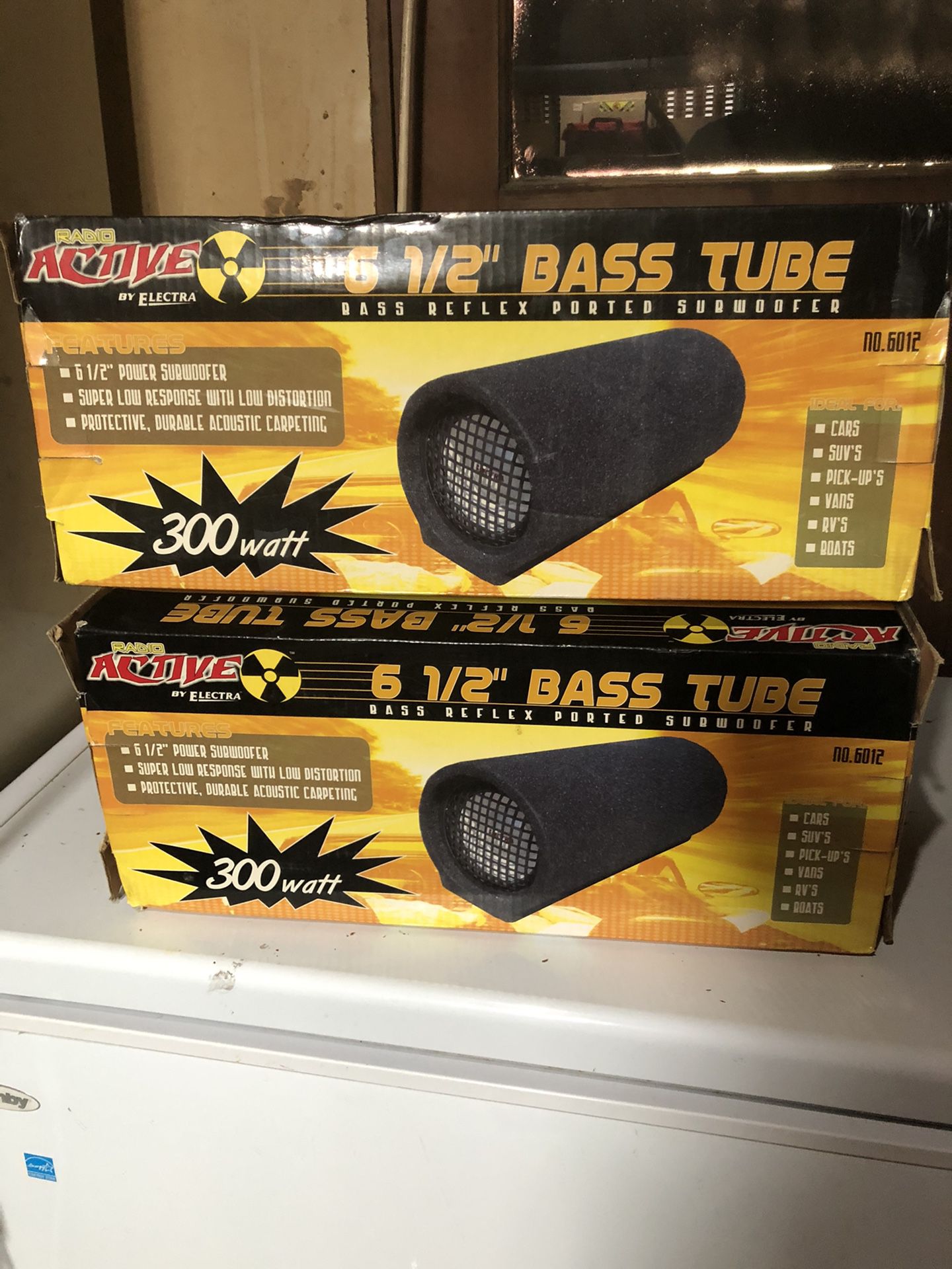 300 Watt Bass Tubes