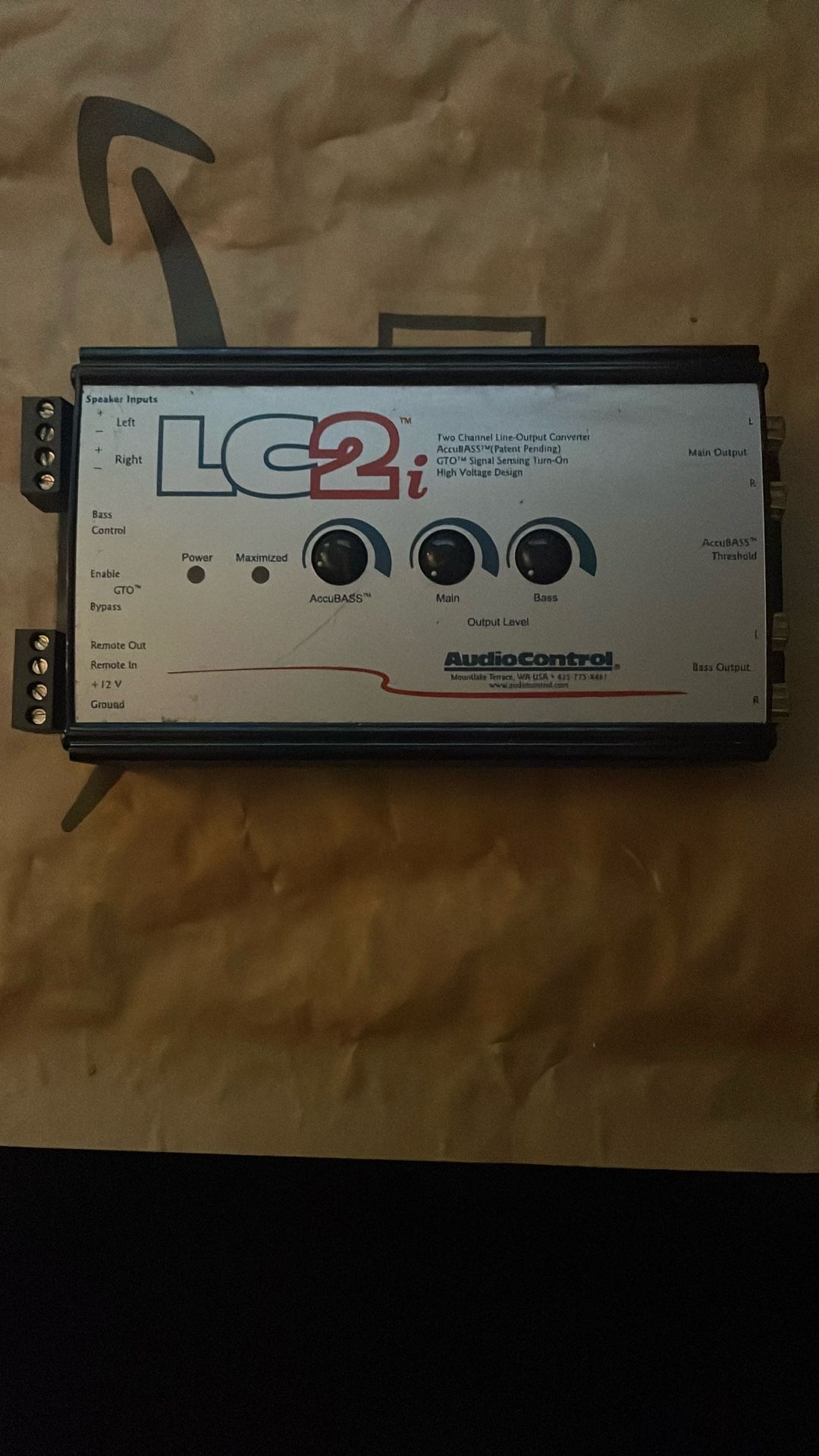 AudioControl LC2i