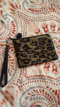 Cheetah wrist bag