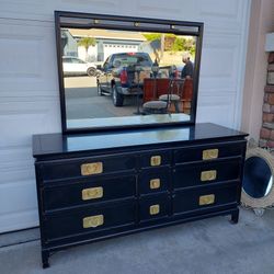 Dresser And Mirror