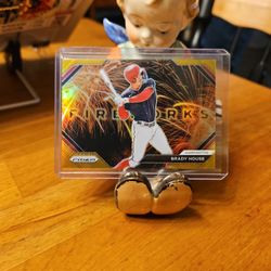 2024 Panini Prizm Fireworks Brady House Gold /10