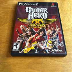 PlayStation 2 / PS2 - Guitar Hero Aerosmith