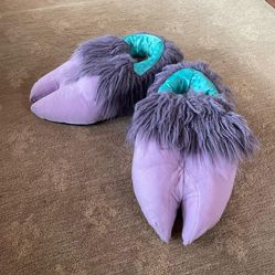 Purple Costume Feet Hooves