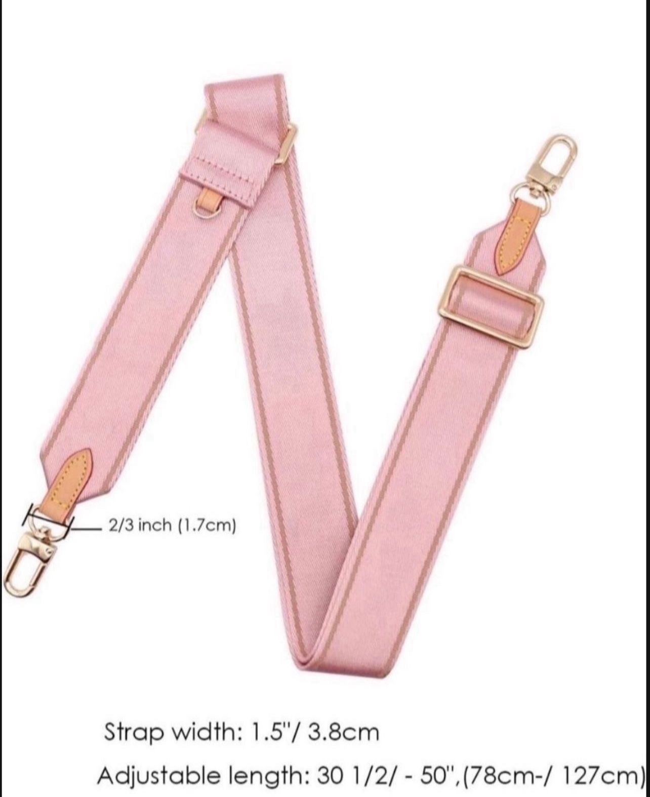 Canvas bag strap accessories PINK