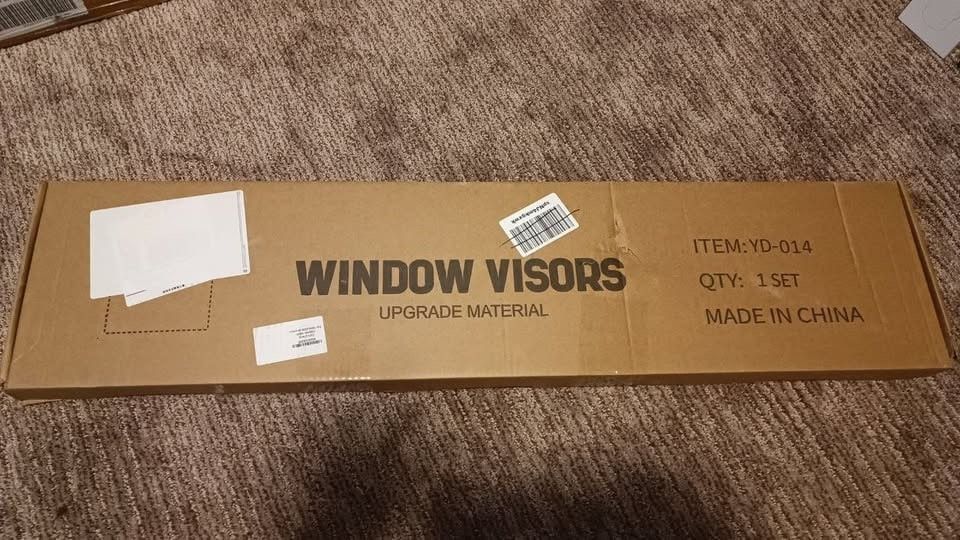 Window Visors for 1999–2006 Chevy Silverado – Tape-On – NEW – $10
