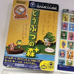 Animal Crossing Dobutsu No Mori Nintendo Gamecube Japan