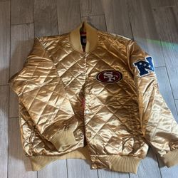 San Fransisco 49ers Gold Jacket