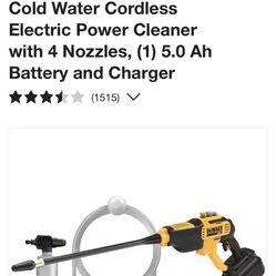 Dewalt Pressure Washer