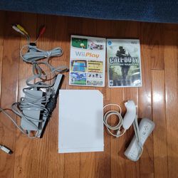 Nintendo With All Cords,  Controller, Games