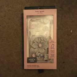 iPhone SE 8/7/6 2020 Kate Spade Case - Hollyhock Floral