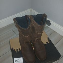 Red Wings Boots 11" Life Warranty (Garantia De Por Vida ) Con Proteccion De Metal ( Casquillo)