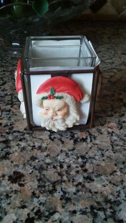 Santa Claus Candle Holder
