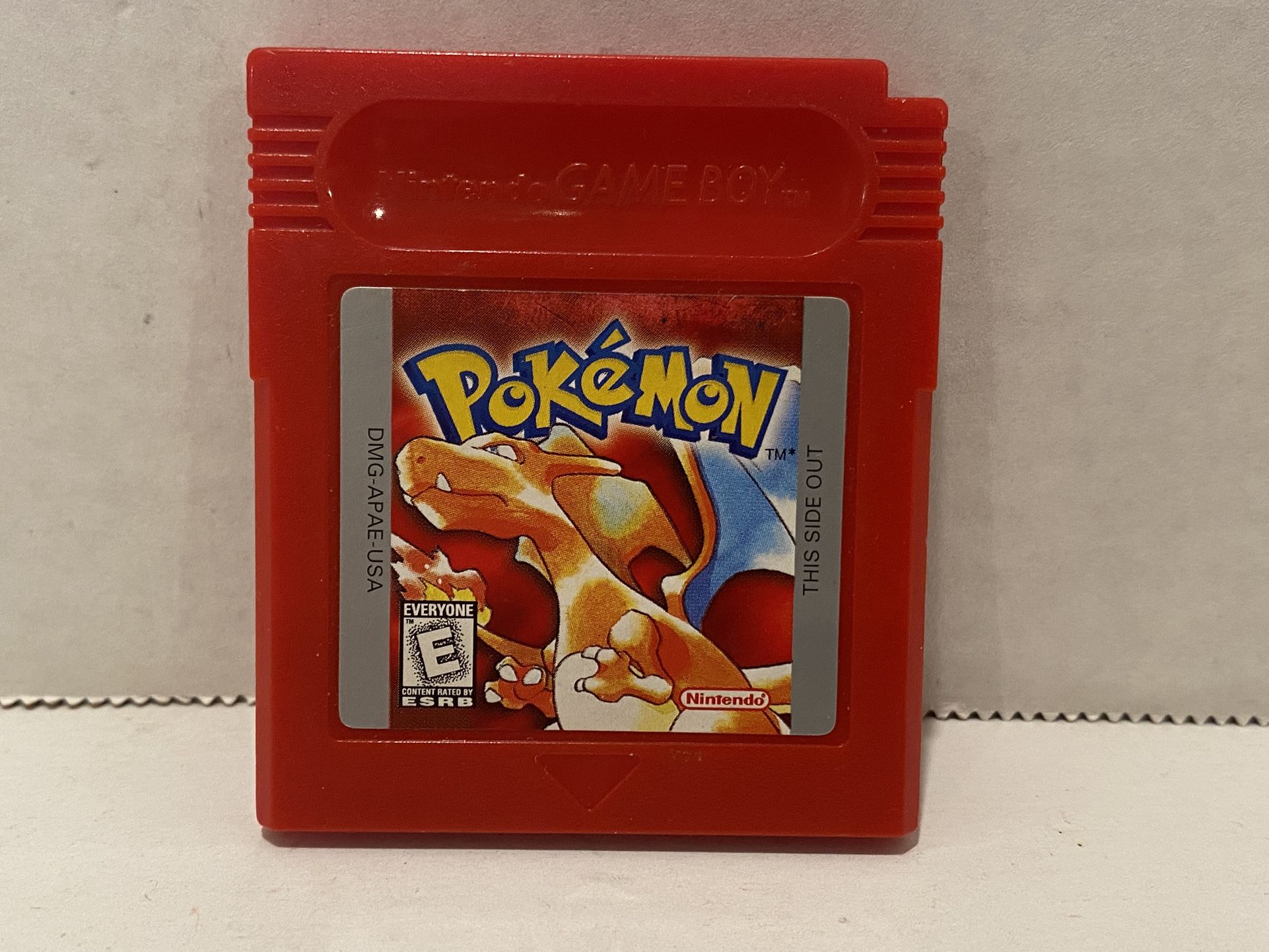 Authentic Pokémon Red Version With New Save Battery