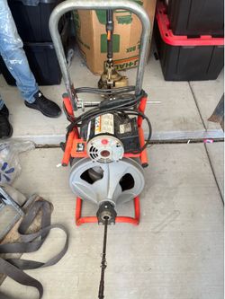 Ridgid snake cleaner