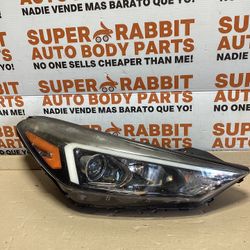 2019 Tucson Passenger Headlight Halogen LED DRL Original OEM 2021