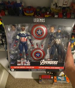 Marvel legends captain America two pack