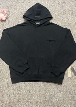 Black Essential Hoodie