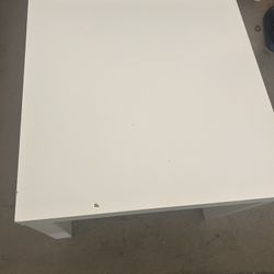 White Table