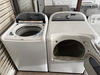 WHIRLPOOL CABRIO XL WASHER AND ELECTRIC DRYER HE 4.6&7.6 CUFT