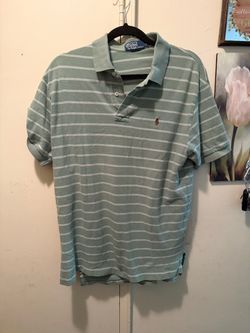 Polo Ralph Lauren Green Striped Men's Large