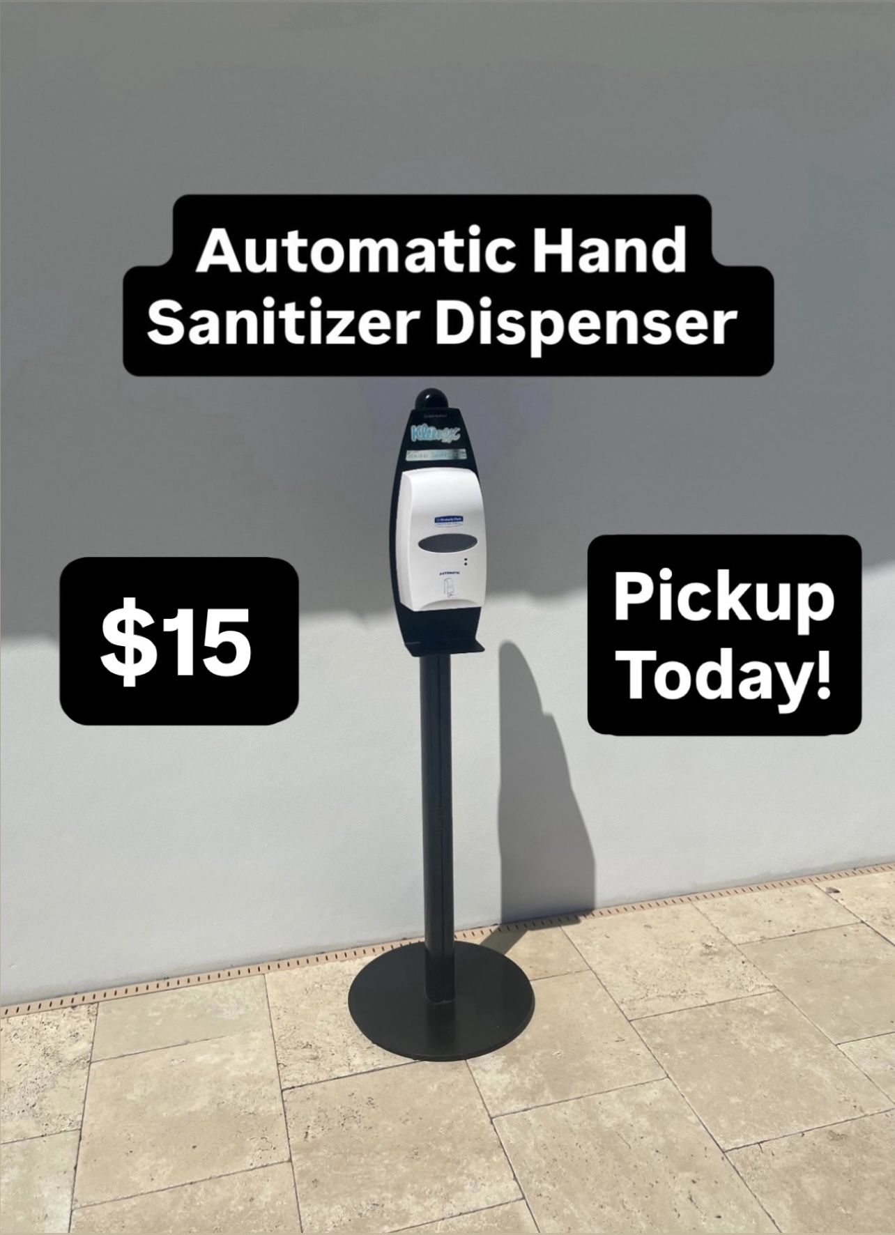 Automatic Hand Sanitizer Dispenser (1 Available) Pickup Today!