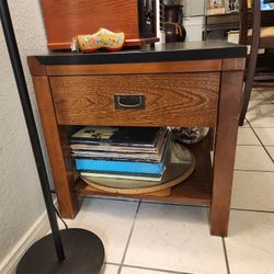 DRAWER CHEST NIGHTSTAND, SOLID WOOD