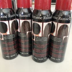 Jerome Russell Spray On Hair Color Thickener - Dark brown - Pack of 4