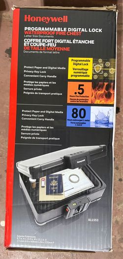 New Digital Honeywell Document Safe