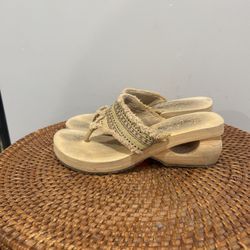 Vintage Skechers Chunky Wedge Heel Sandals 