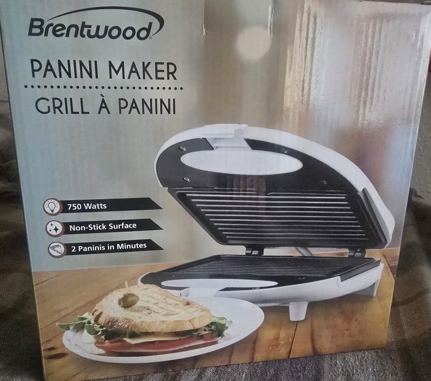 Brentwood Panini Grill Maker