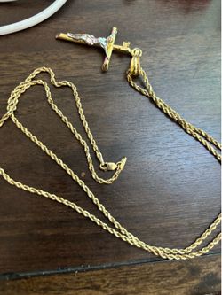 14k rope chain