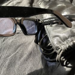 off white virgil sunglasses blue