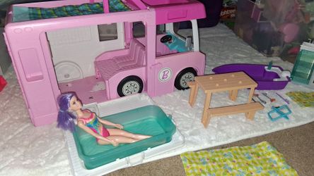 Barbie 3-in-1 DreamCamper Playset w/Barbie