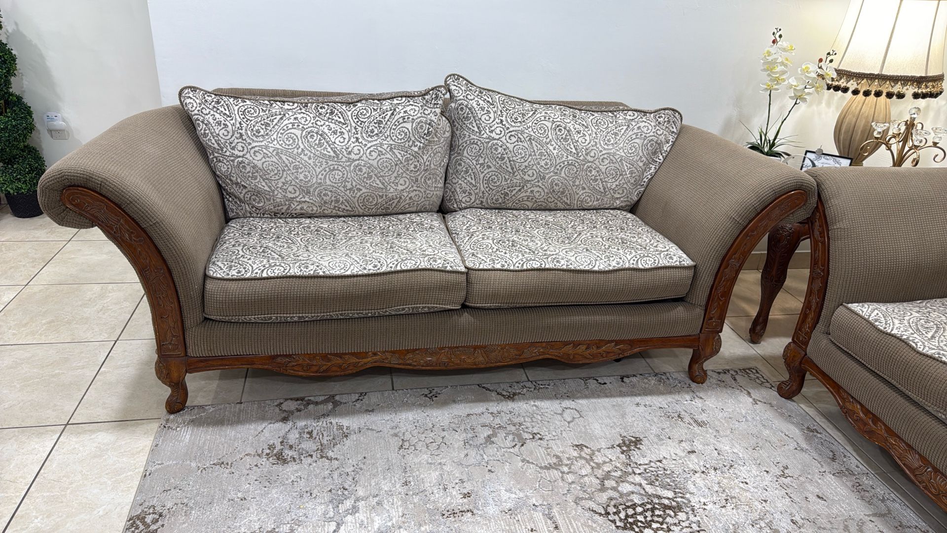 Living Room Furniture Set 3 Piece