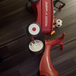 Kids Toys Tricycle And Wagon 