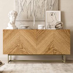 faux marble top modern TV stand