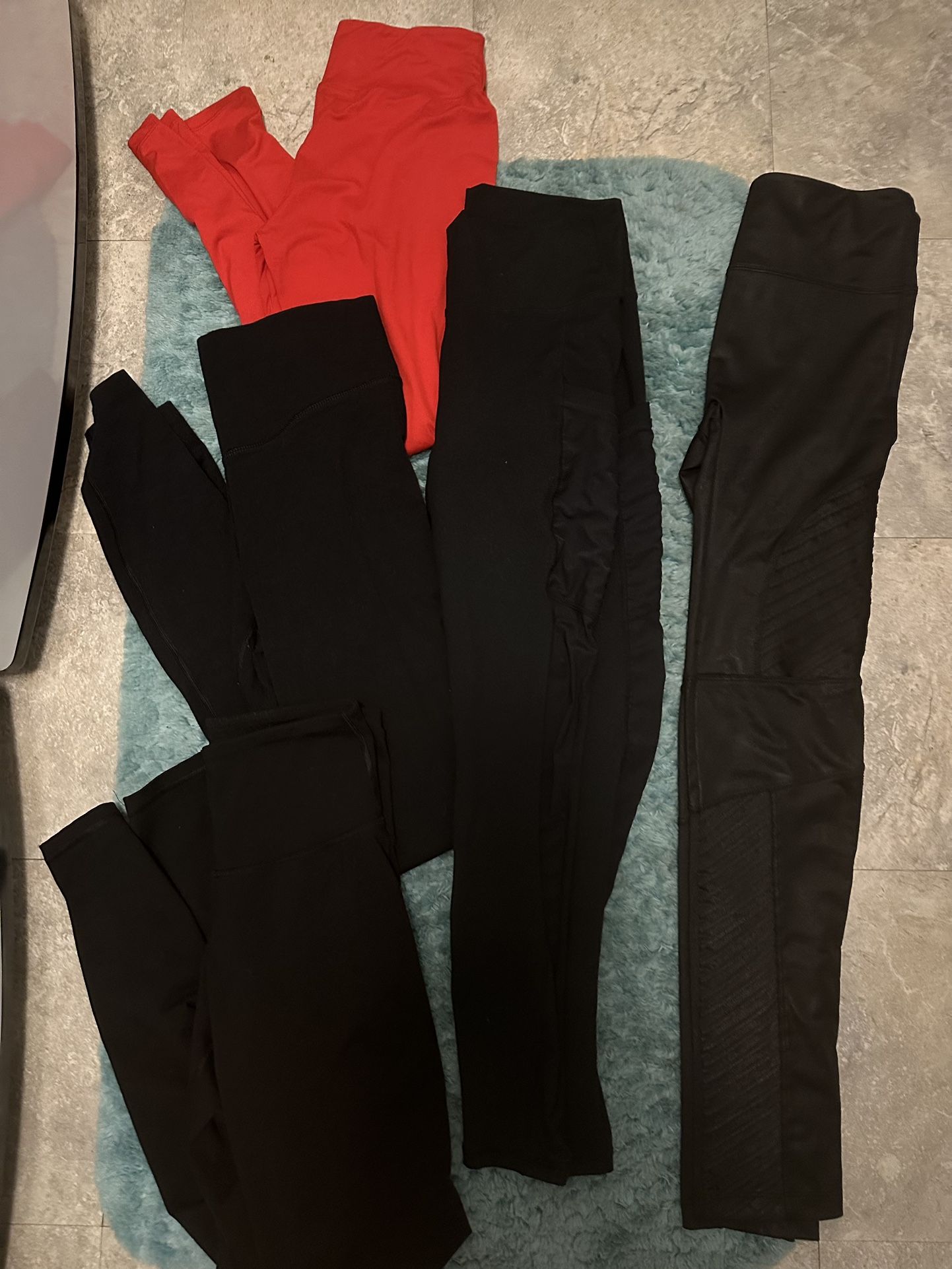 Womens Shorts Jeans Sweatpants Joggers Leggings Leather Pants Wide Leg Skirt Size Medium And Large 