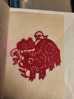 Vintage Chinese Paper Cut Outs