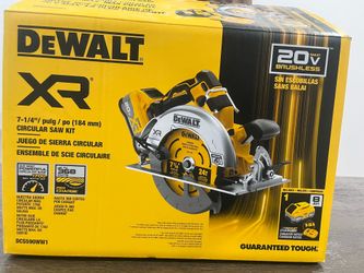 DEWALT XR 7-1/4"/ pulg / po (184 mm) CIRCULAR SAW KIT