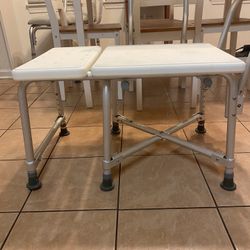 Drive Heavy Duty Bariatric Transfer Bench / Tub Bench With Backrest 