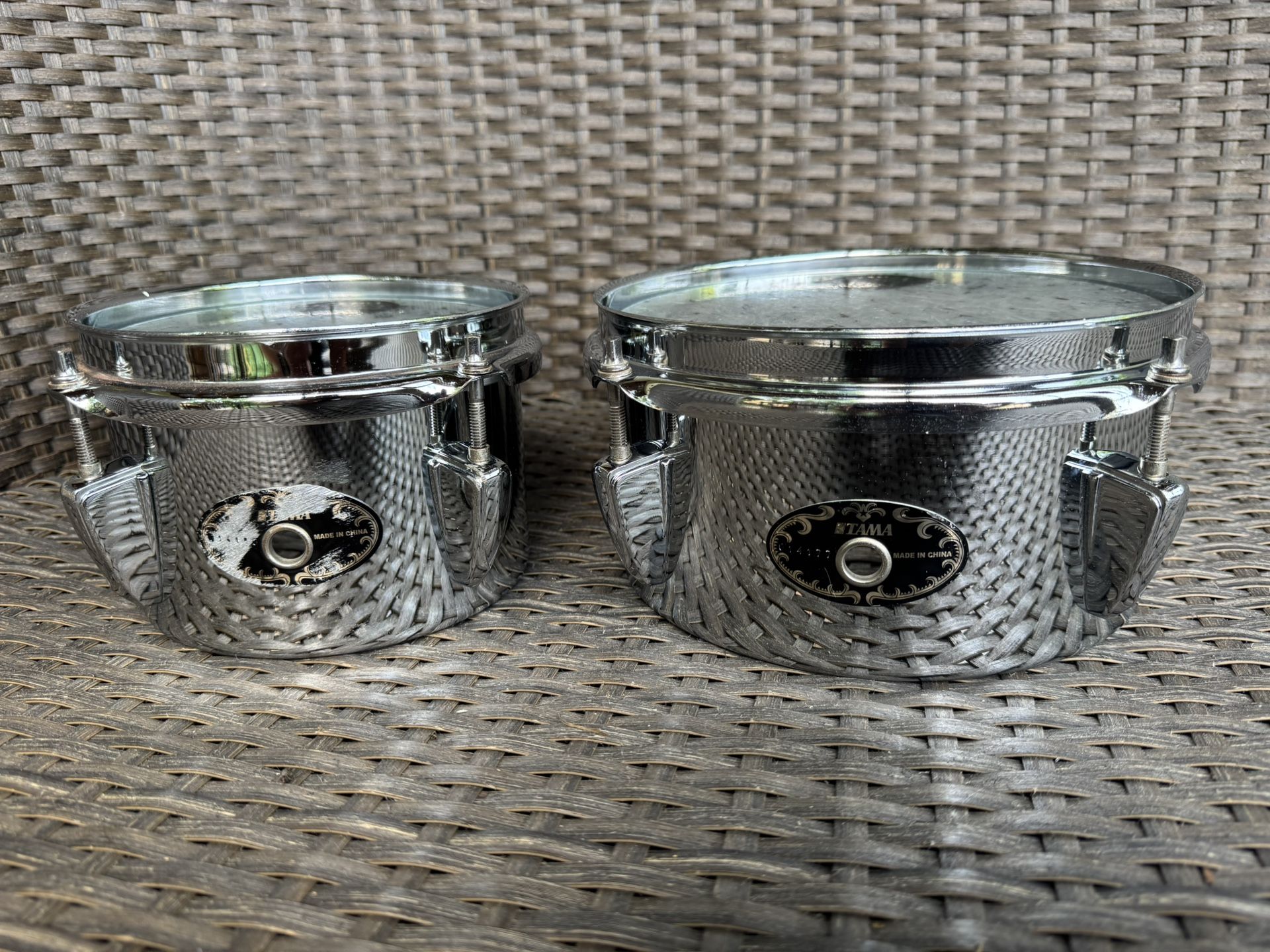 Tama MT810ST 6” & 8” Mini Timbales (Mini-Tymps)