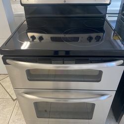 Stainless Steel Side By Side Stove Ge 