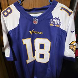 Minnesota Vikings J.Jefferson SKOL Jersey patch