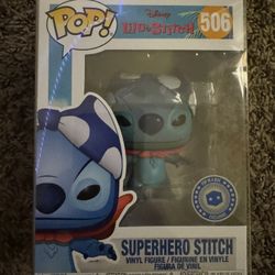 Super Hero Stitch FunkoPop