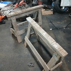 Two Saw Horses 