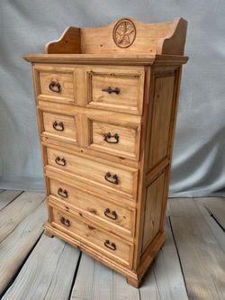 RUSTIC SOLID WOOD DRESSER