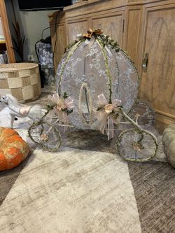 Cinderella-like  Stage Coach Princess Party Halloween
